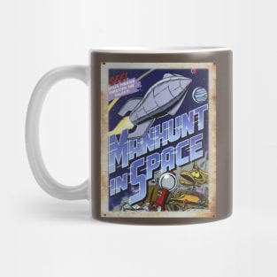 Mystery Science Rusty Barn Sign 3000 - Manhunt In Space Mug